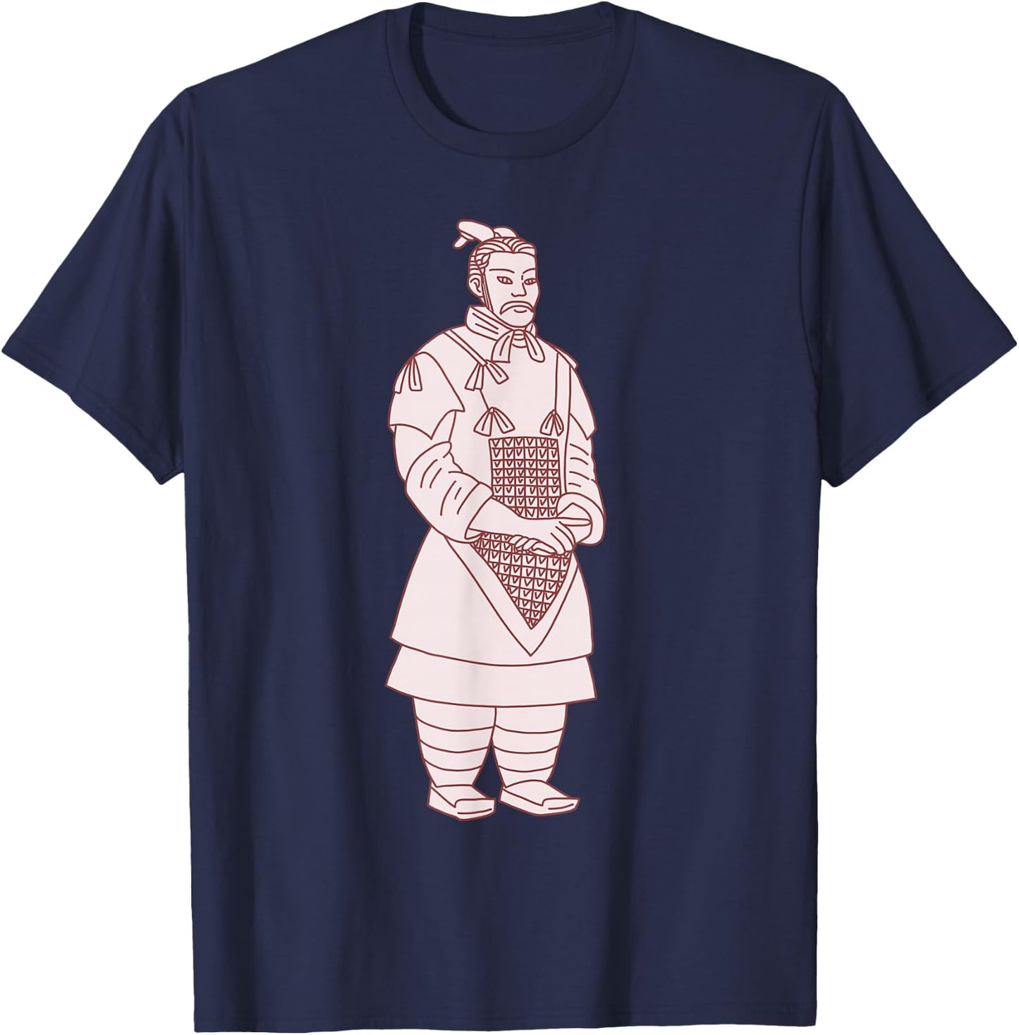 Terra Cotta Bilingual Wisdom T-Shirt - T-Shirt | Navy