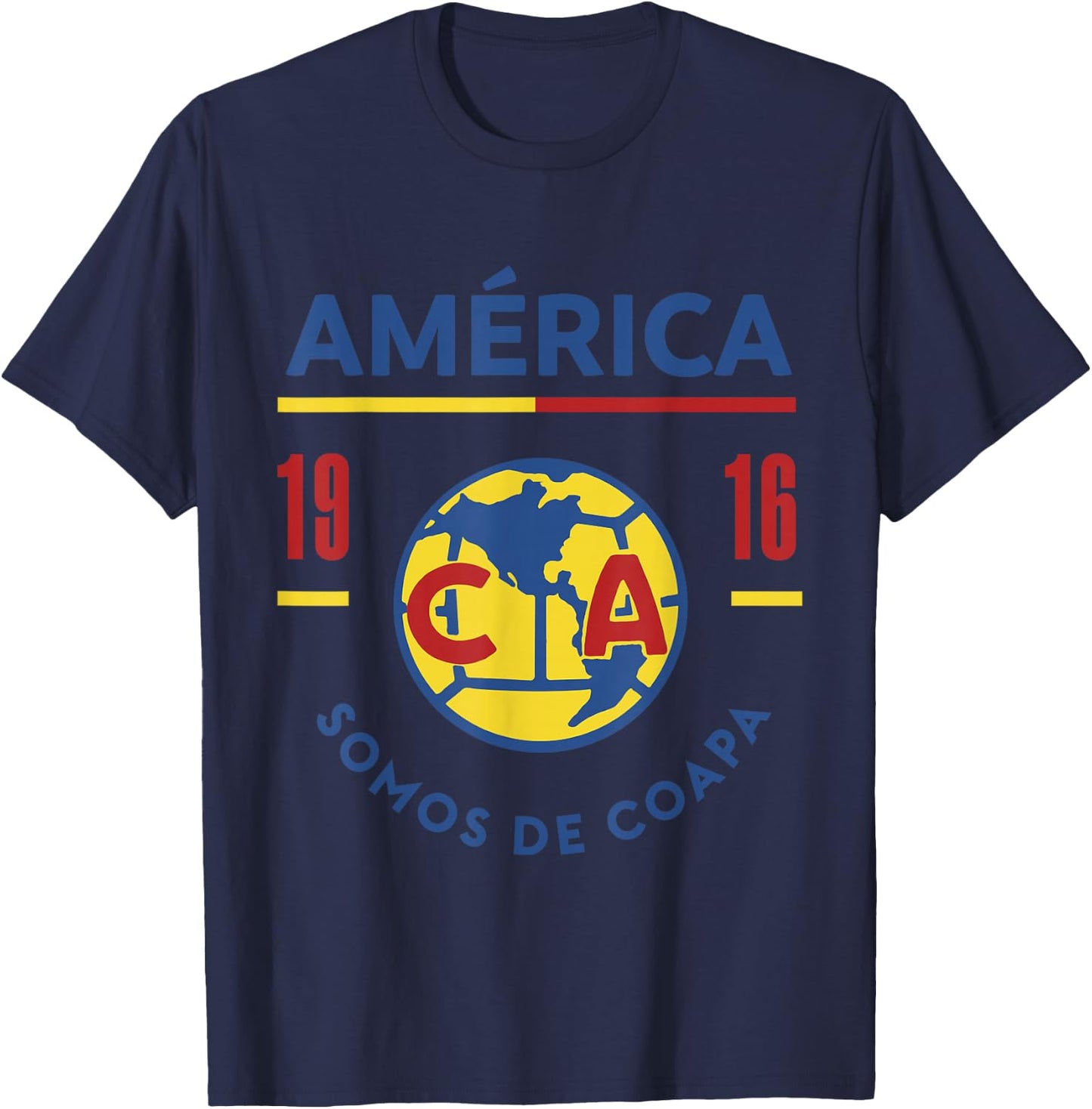 Club America - Score Big with Our Exclusive Collection T-Shirt - T-Shirt | Navy