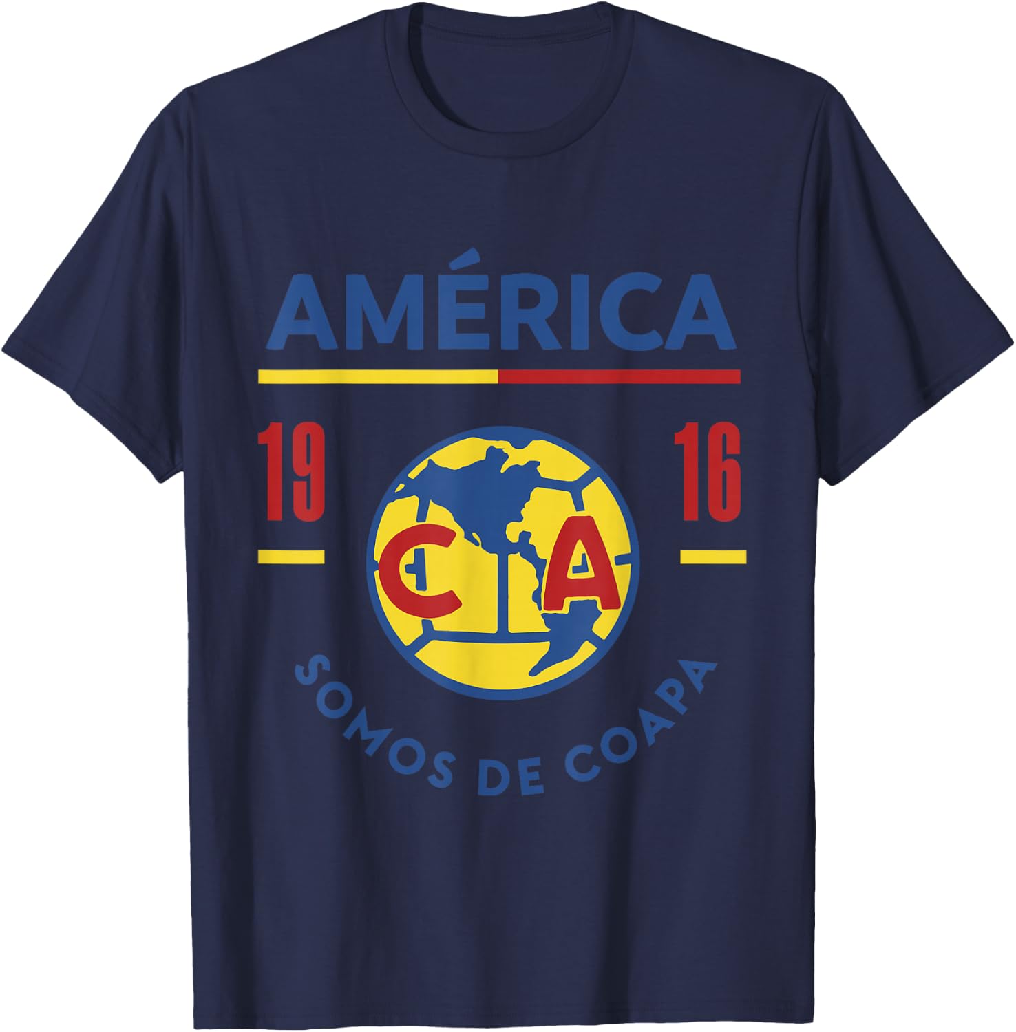 Club America - Score Big with Our Exclusive Collection T-Shirt - T-Shirt | Navy