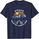Boone North Carolina Mountains Vacation Souvenir T-Shirt - T-Shirt | Navy