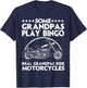 Funny Motorcycle For Grandpa Dad Motorcycle Lovers Riders T-Shirt - T-Shirt | Navy