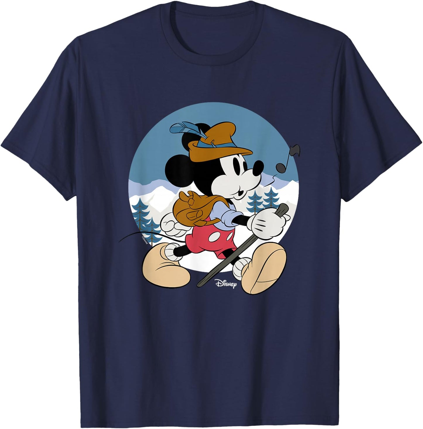 Mickey - Alpine Mickey T-Shirt - T-Shirt | Navy
