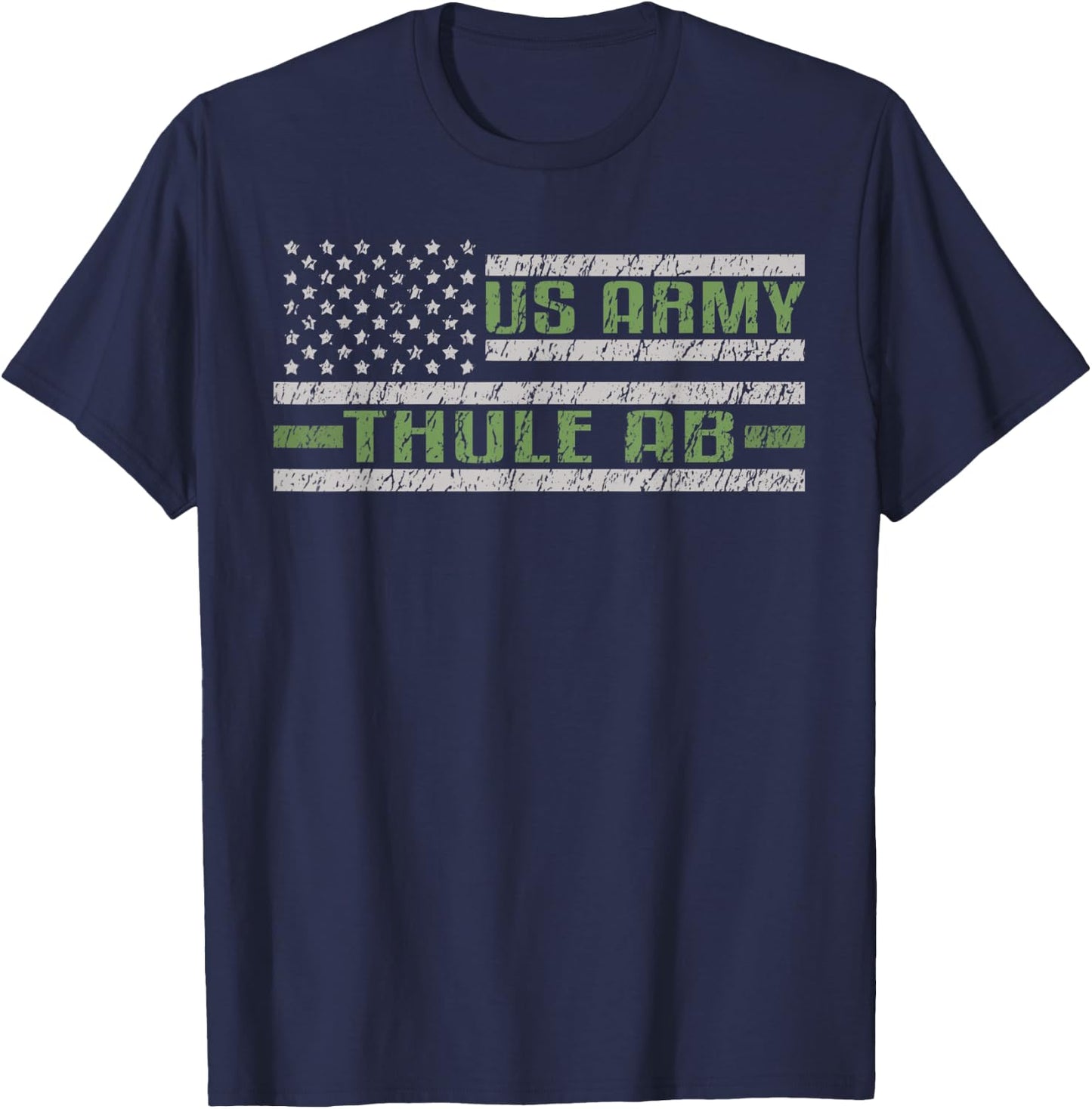 Thule AB US Military Installation Army Base T-Shirt - T-Shirt | Navy