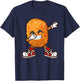 Funny Dabbing Chicken Nuggets Design For Kids Nugget Lover T-Shirt - T-Shirt | Navy