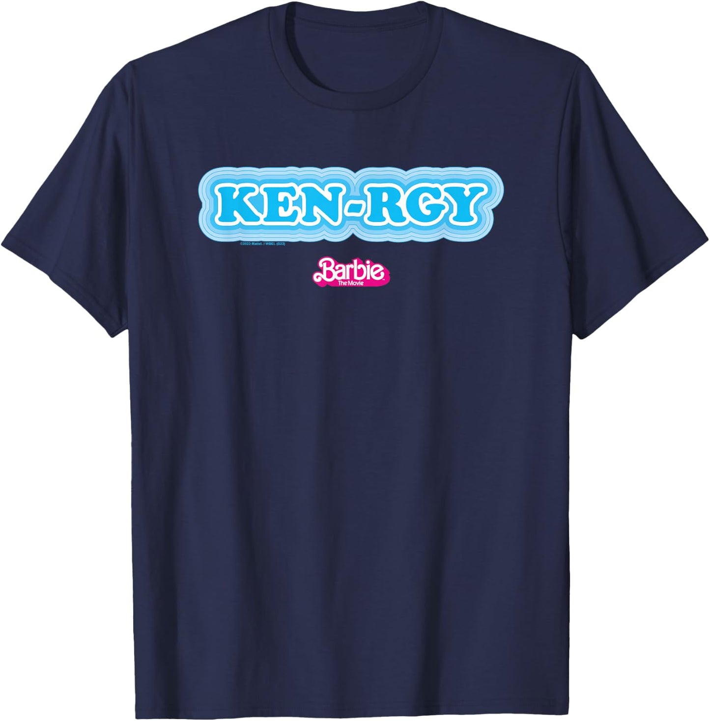 Barbie The Movie - Ken-rgy Blue T-Shirt - T-Shirt | Navy