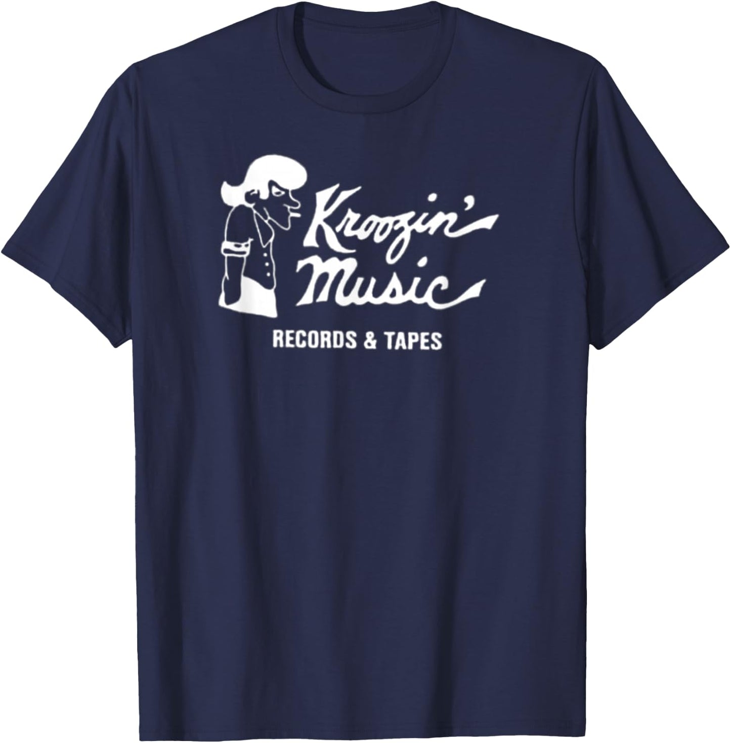 Kroozin Kroozin' Music South Side Chicago T-Shirt - T-Shirt | Navy