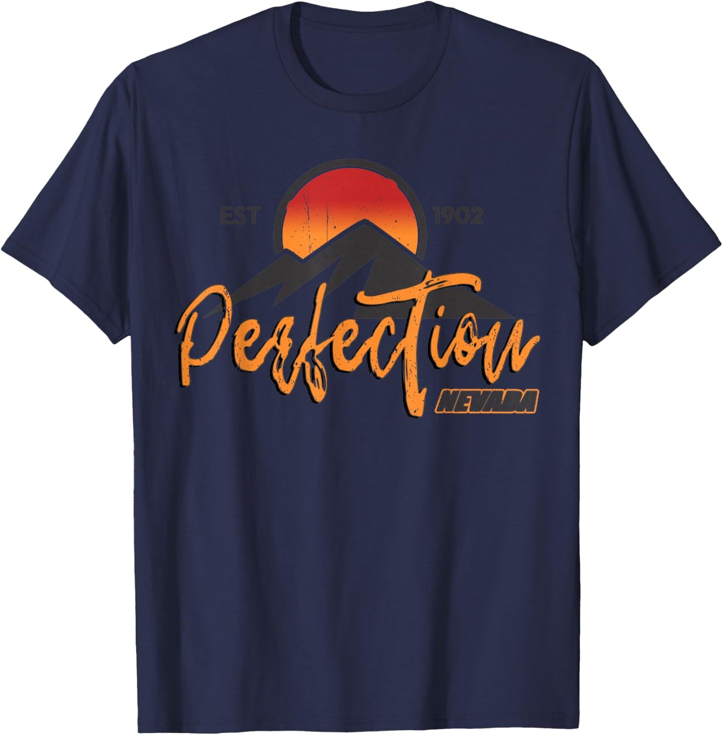 Vintage Tremors Perfection Nevada T-Shirt - T-Shirt | Navy