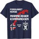 Norwegian Military Special Force Marinejeger Norway Army T-Shirt - T-Shirt | Navy