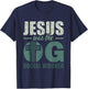 Jesus was the OG Social Worker - Christian Social Work T-Shirt - T-Shirt | Navy