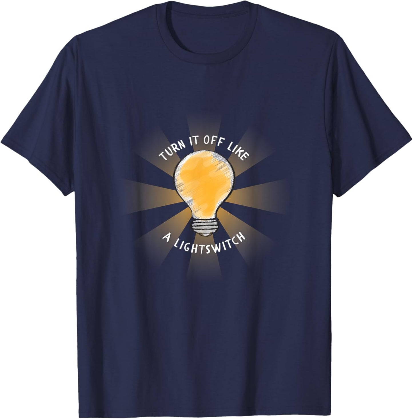 Book of Mormon Musical Turn It Off T-Shirt - T-Shirt | Navy