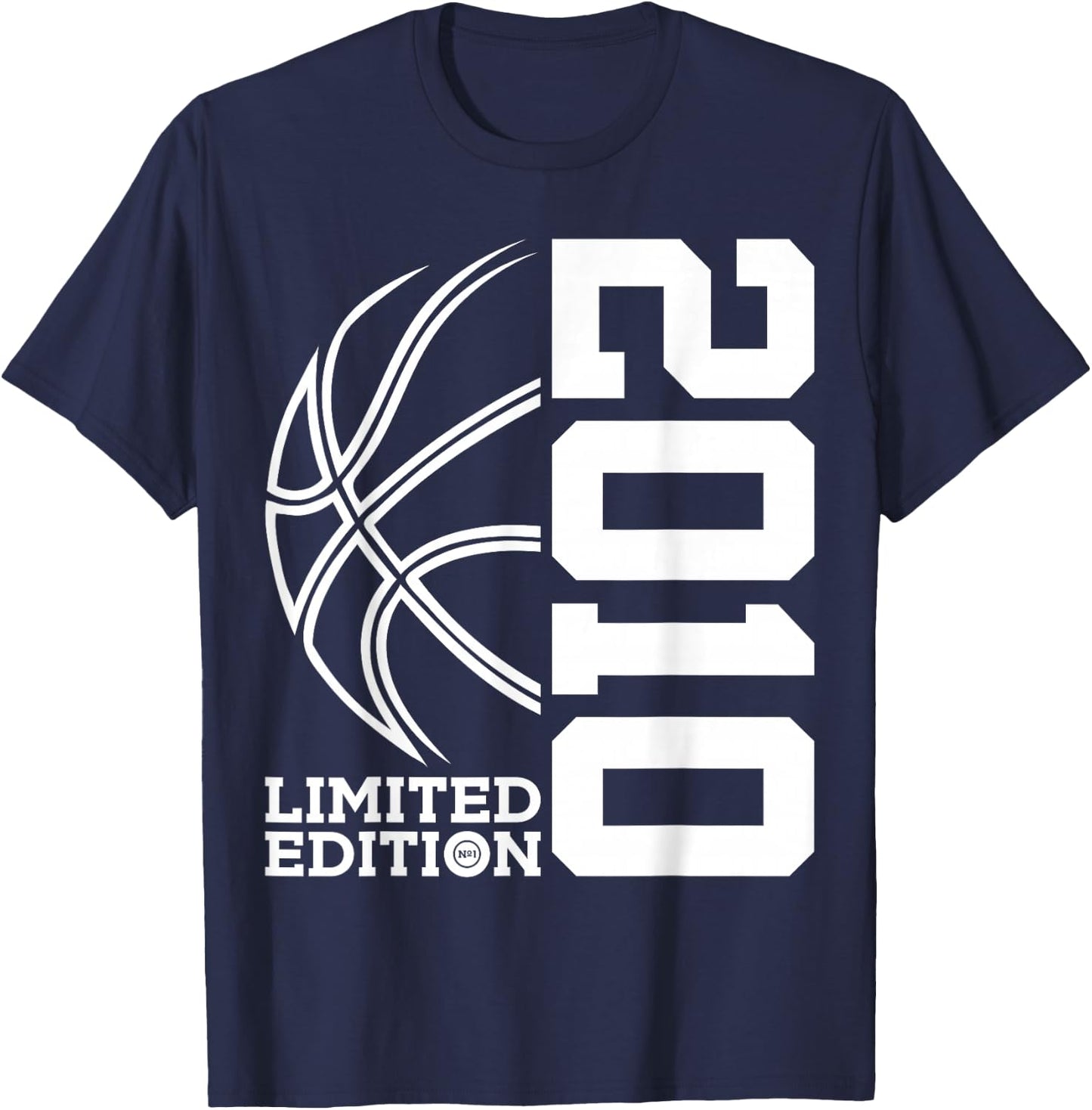 16th BIRTHDAY BASKETBALL LIMITED EDITION 2010 T-Shirt - T-Shirt | Navy