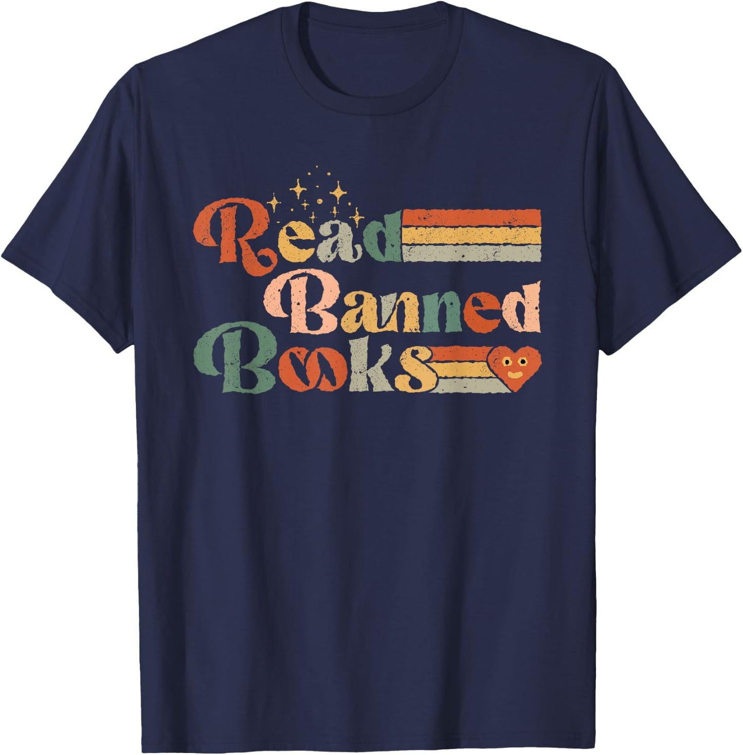 Read Banned Books Week Reader T-Shirt - T-Shirt | Navy