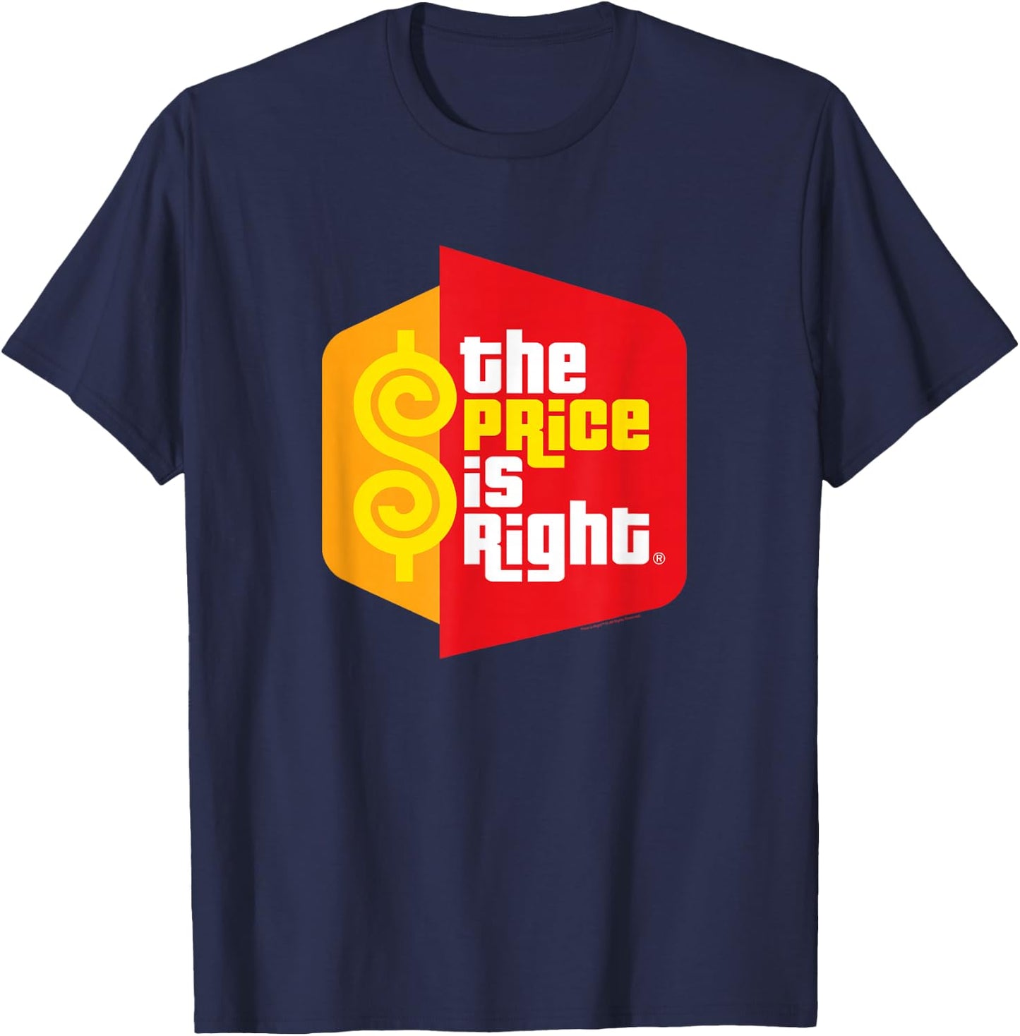 Price is Right Logo T-Shirt - T-Shirt | Navy