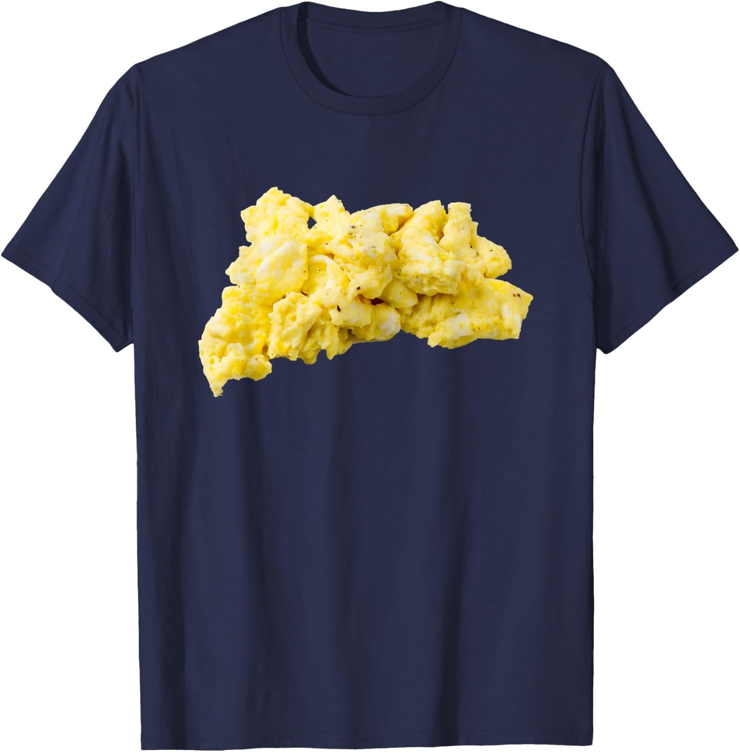 Scrambled Eggs with Pepper T-Shirt - T-Shirt | Navy