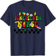 Juneteenth Black Nurse Retro 1865 Groovy Scrub Top Men Women T-Shirt - T-Shirt | Navy
