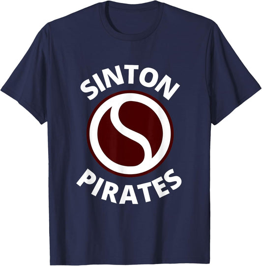 Sinton Pirates Texas Team Pride T-Shirt - T-Shirt | Navy
