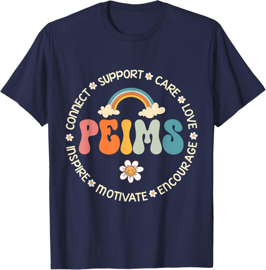 PEIMS Appreciation Week Back to School T-Shirt - T-Shirt | Navy