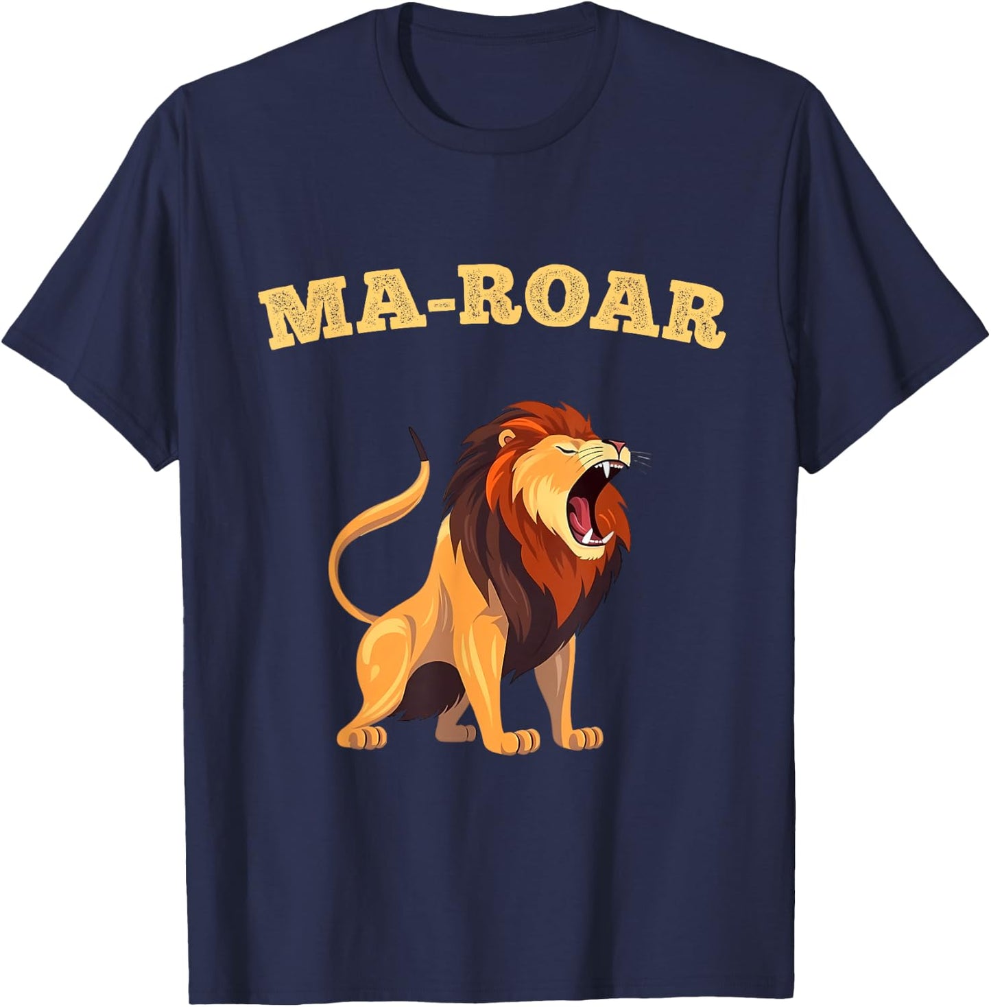Ma-Roar Passover Jewish Holiday Passover Lion Of Judah Kids T-Shirt - T-Shirt | Navy