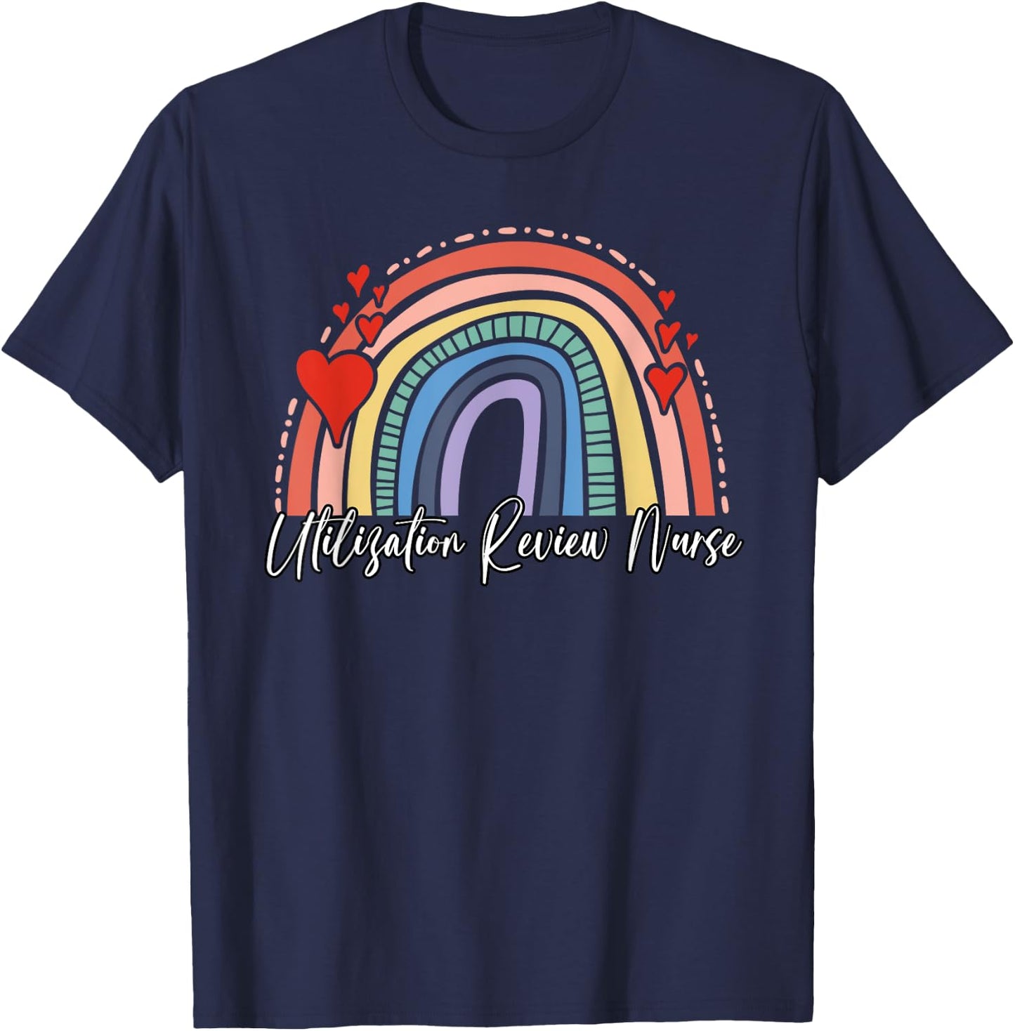 Utilization Review Nurse T-Shirt - T-Shirt | Navy
