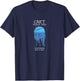 Portuguese Man O' War Jellyfish Atlantic Pacific Florida T-Shirt - T-Shirt | Navy