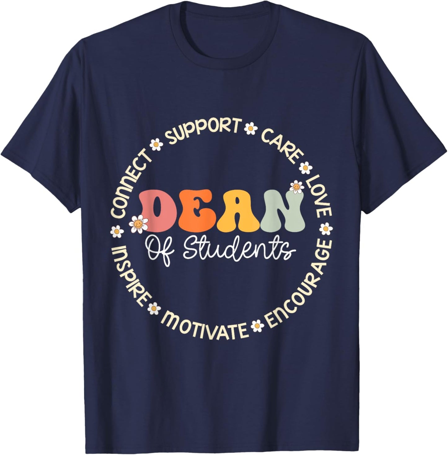 Dean Of Students Appreciation Week Back to School T-Shirt - T-Shirt | Navy