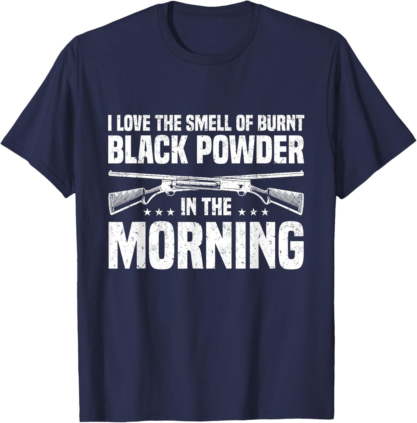 Funny Muzzleloading Flintlock Muzzleloader T-Shirt - T-Shirt | Navy
