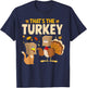 Thanksgiving Funny Fake Cat Turkey Cat Owner Holiday Women Kids T-Shirt - T-Shirt | Navy