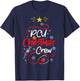 Nurse PCU Christmas Crew Nursing Christmas lights T-Shirt - T-Shirt | Navy
