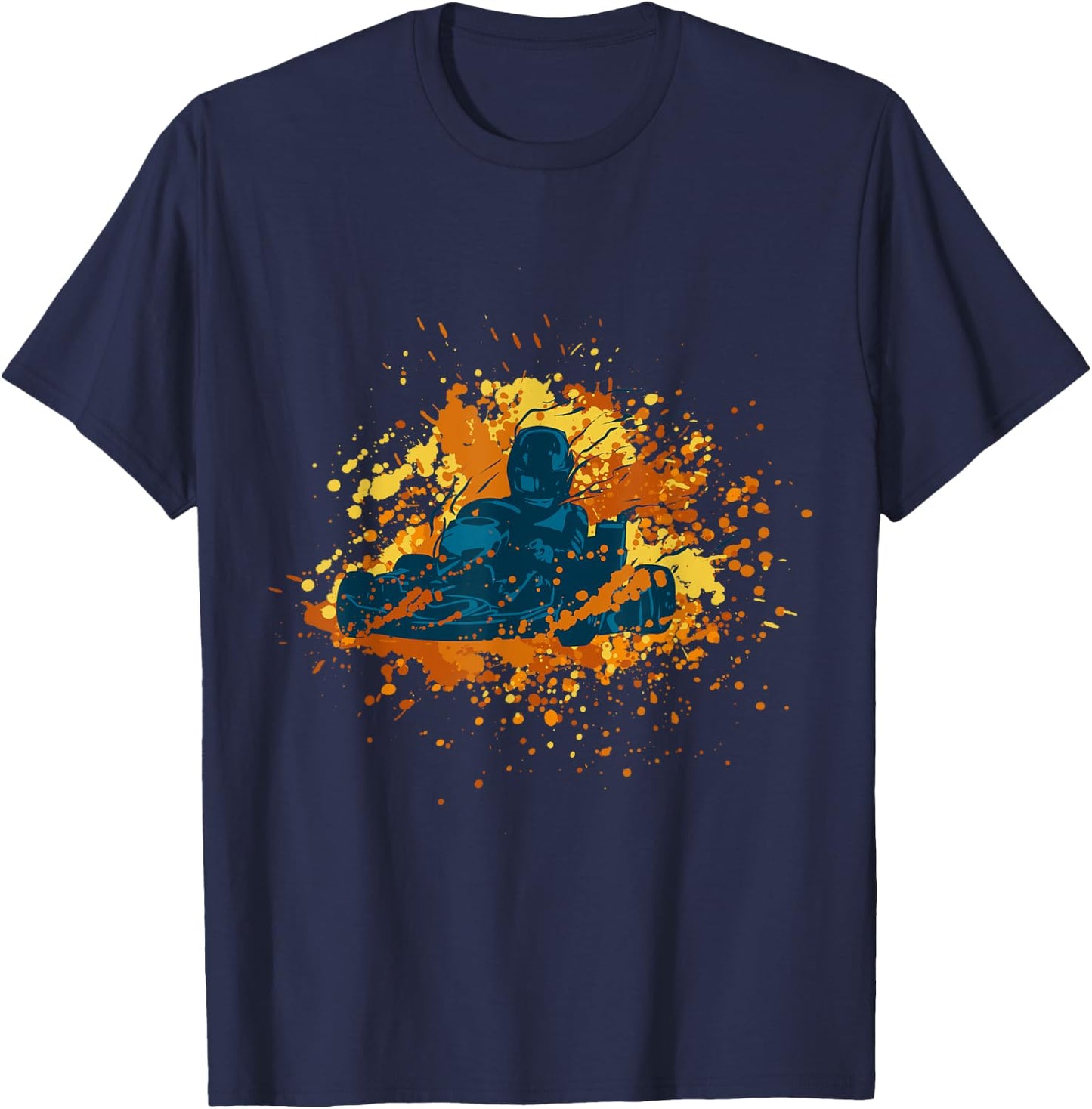 Go Cart Lover T-Shirt - T-Shirt | Navy