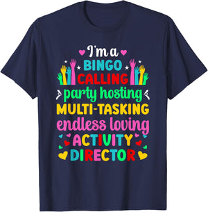 I'm Activity Director Activity Coordinator T-Shirt - T-Shirt | Navy
