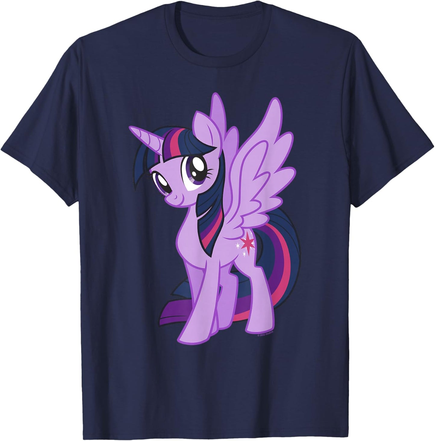 My Little Pony: Friendship is Magic Big Twilight Portrait T-Shirt - T-Shirt | Navy
