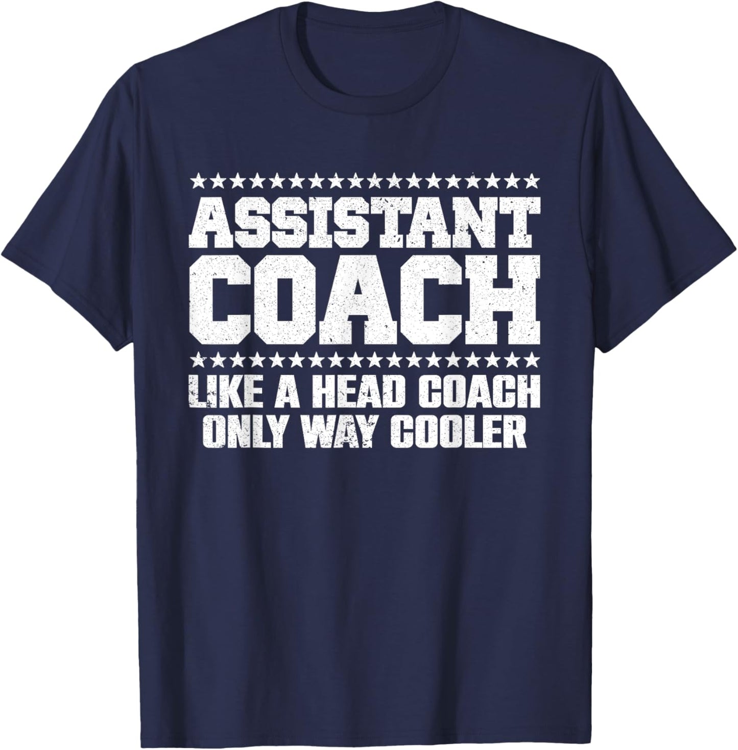 Cool Assistant Coach Women Tennis Softball Coaches T-Shirt - T-Shirt | Navy