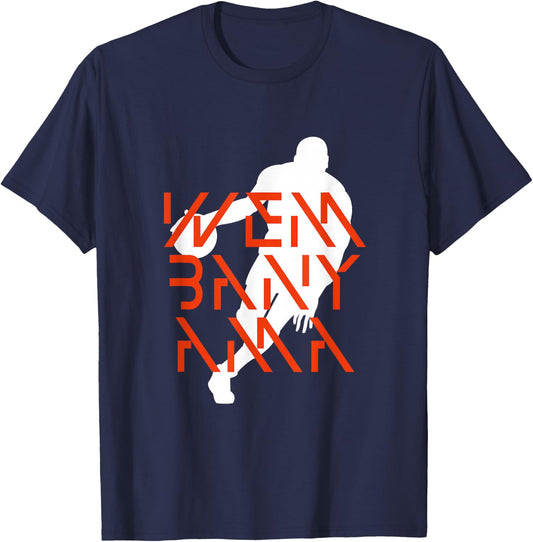 Wembanyama Basketball Amazing Gift Fan T-Shirt - T-Shirt | Navy