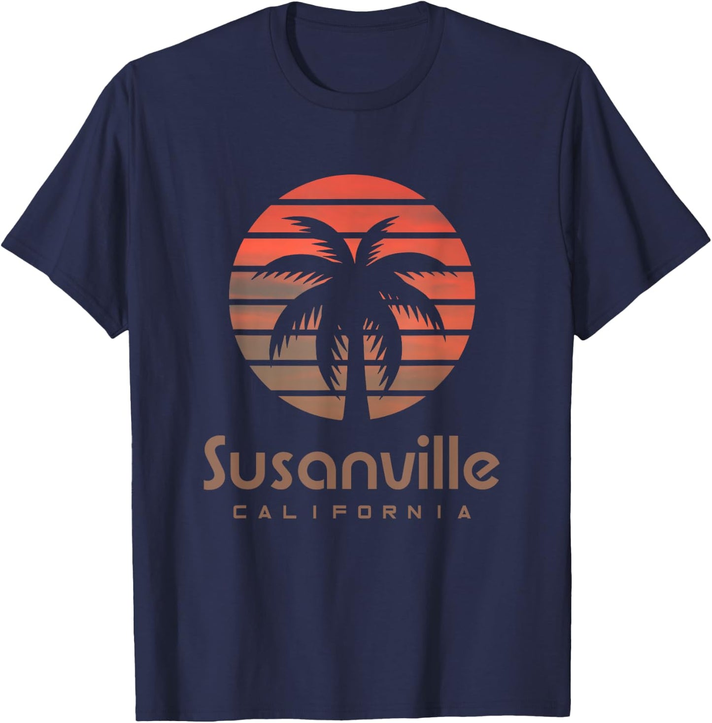 California Susanville T-Shirt - T-Shirt | Navy