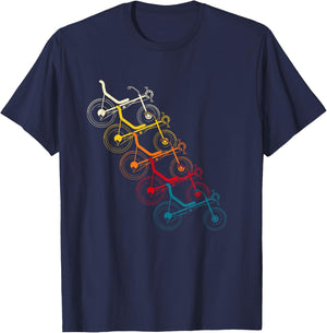 Great Recumbent Bike Cyclist Design Cycling T-Shirt - T-Shirt | Navy