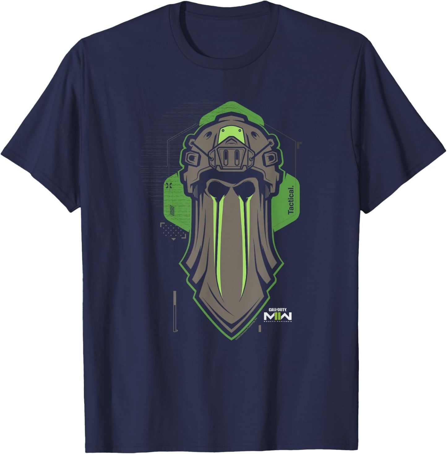 Call of Duty: Modern Warfare 2 König Portrait T-Shirt - T-Shirt | Navy