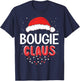 Bougie Santa Claus Christmas Matching Costume T-Shirt - T-Shirt | Navy
