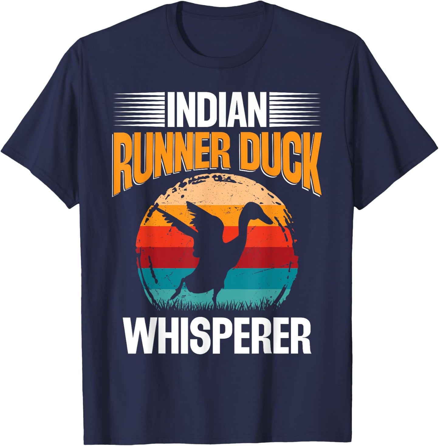Indian Runner Duck Eggs Duck Owner Indian Runner Duck Toys T-Shirt - T-Shirt | Navy