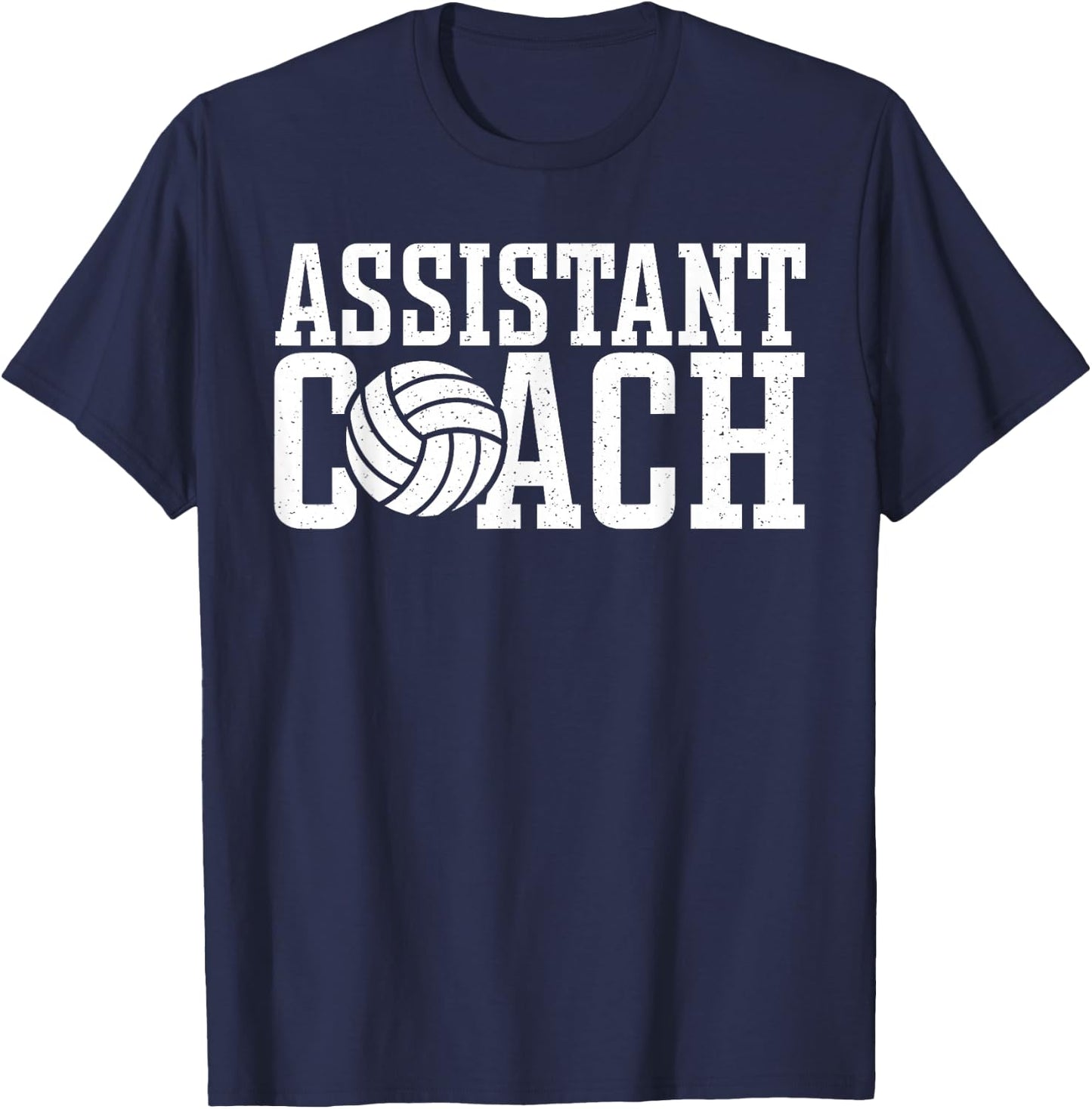 Assistant Volleyball Coach T-Shirt - T-Shirt | Navy
