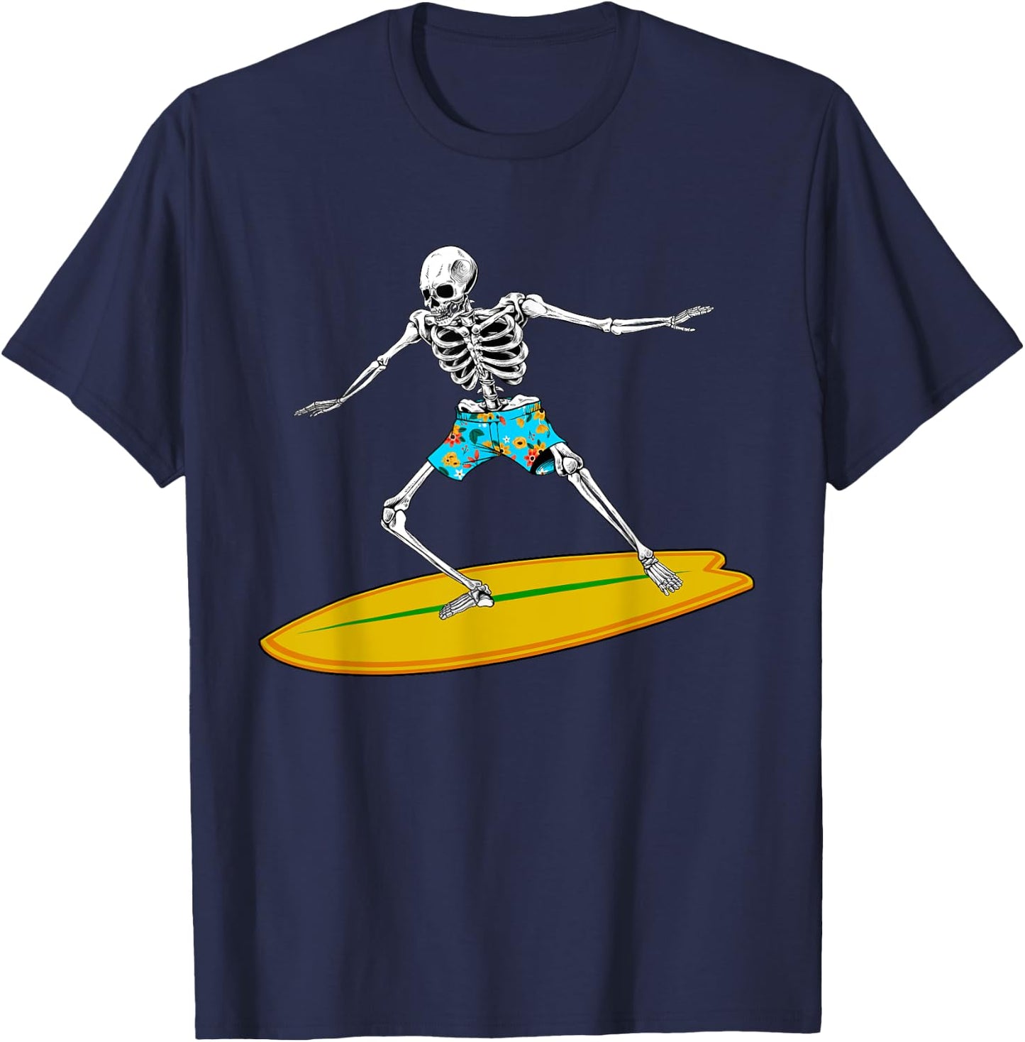 Cool Surfing Art Women Surfboard Surf Coach Surfer T-Shirt - T-Shirt | Navy