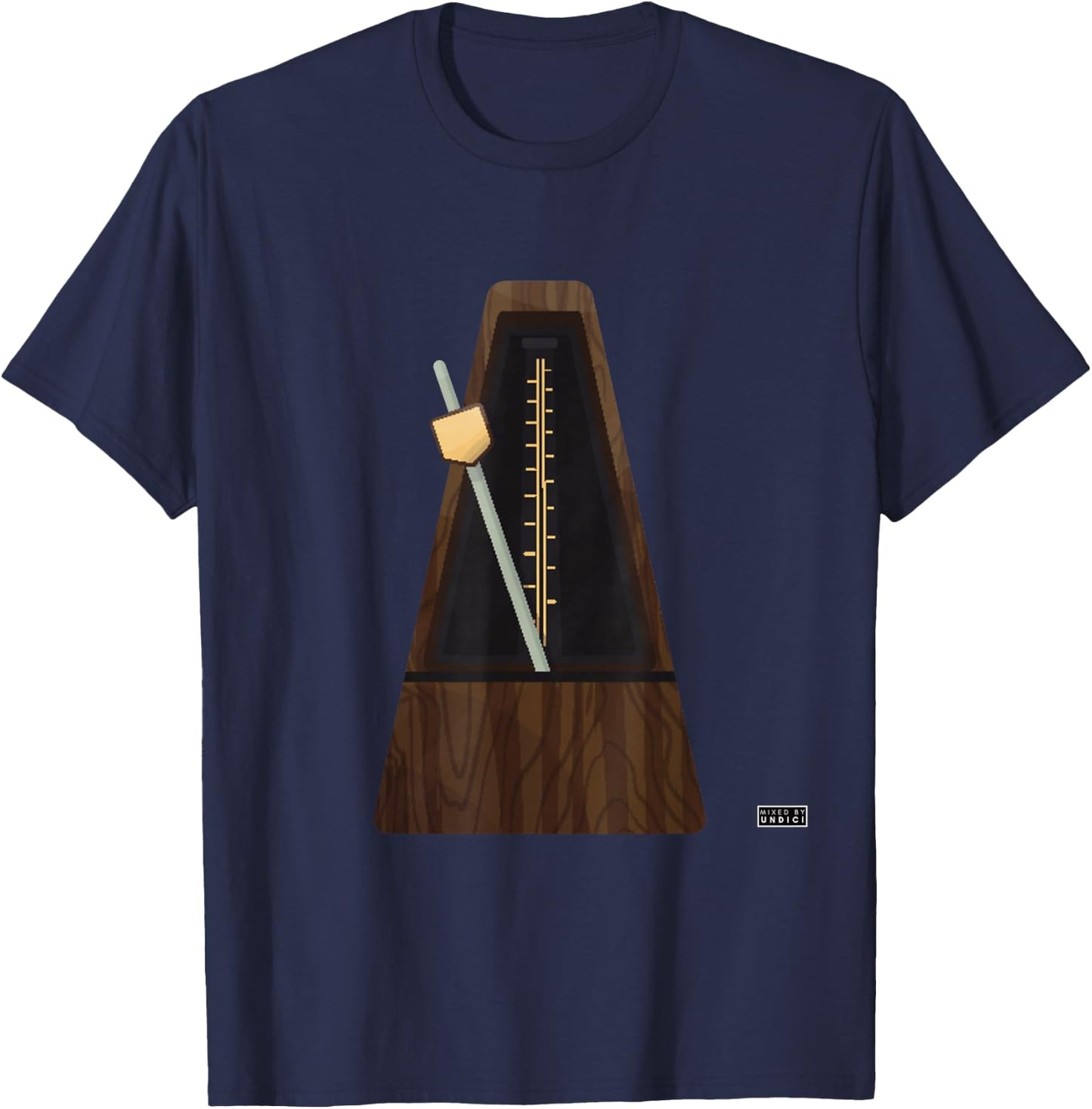 Metronome for musicians, recording, bpm, mix and mastering T-Shirt - T-Shirt | Navy