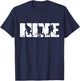 9th Birthday Retro Ice Hockey 9 Years Old Boy Girl T-Shirt - T-Shirt | Navy