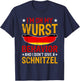 I'm On My Wurst Behavior I Dont Give A Schnitzel Oktoberfest T-Shirt - T-Shirt | Navy