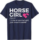 Horse Girl Definition Horse Lover T-Shirt - T-Shirt | Navy