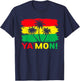 Ya Mon Jamaica Vacation Rasta Reggae Roots T-Shirt - T-Shirt | Navy