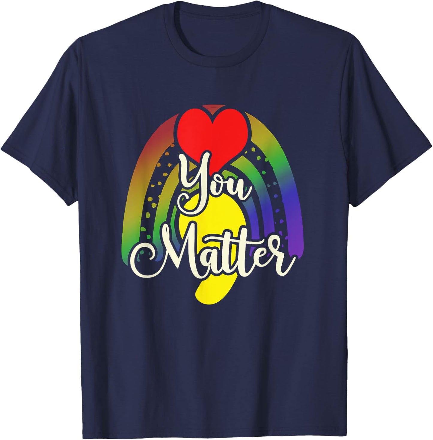 You Boho Rainbow Galaxy Star Matter T-Shirt - T-Shirt | Navy
