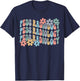Retro Groovy PEDS Radiology Pediatric Radiologist Xray Tech T-Shirt - T-Shirt | Navy