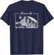 Yosemite California Half-Dome National Park Retro Women T-Shirt - T-Shirt | Navy