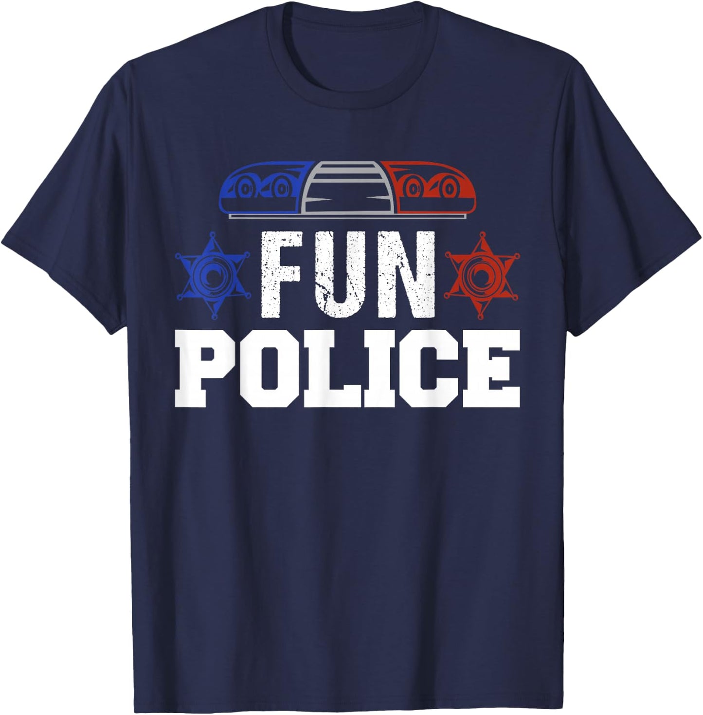 Dance Chaperone Fun Police Dancing Sheriff State Cop T-Shirt - T-Shirt | Navy