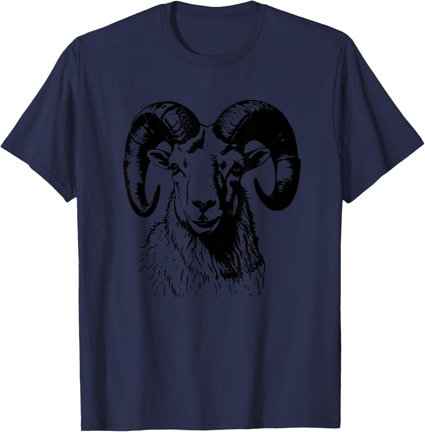 Bighorn Sheep Big Horn Sheep T-Shirt - T-Shirt | Navy